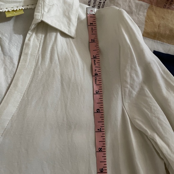 MAEVE Anthropologie Watercolour Floral Print Oversized Tunic Size Small - Picture 9 of 13